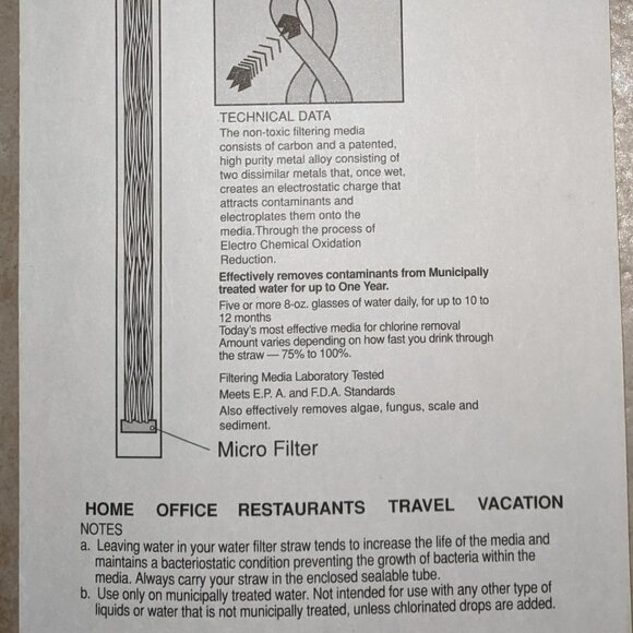 Clean Sip Water Filter Straw - Picture 5 of 5